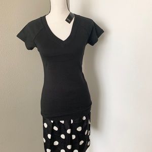 Loft V-Neck Short Sleeve Tee